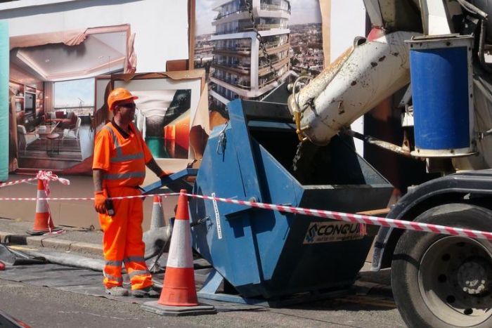 problema está no concreto ou no equipamento